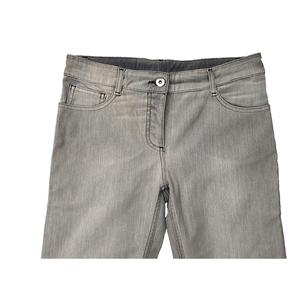 Scervino Street Classic Bootcut Jeans Light Gray Sz 8 NWT - Picture 10 of 16